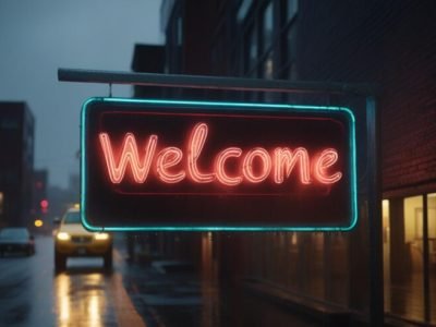 slogan-welcome-neon-light-sign-text-effect-rainy-night-street-horizontal-composition_969965-167200